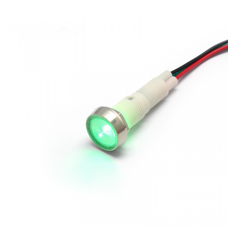  10mm 220v red-green With Yang level plastic indicator led