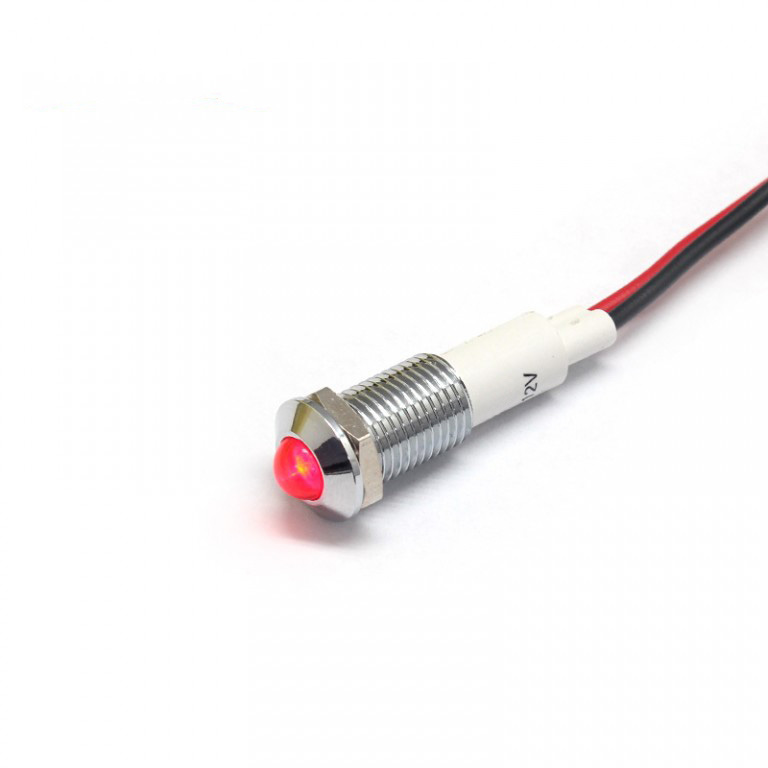  10mm 6V RED Green double color led metal pilot indicator