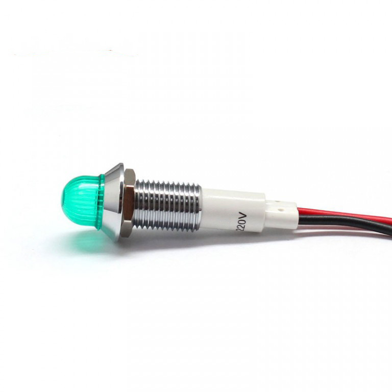 grind seks Virus 36V white led Audio equipment metal pilot indicator lamp-Led Indicator